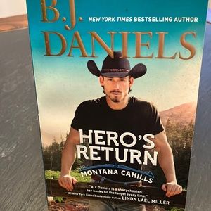 Book for adults.”Hero’s Return” by B. J. Daniels
